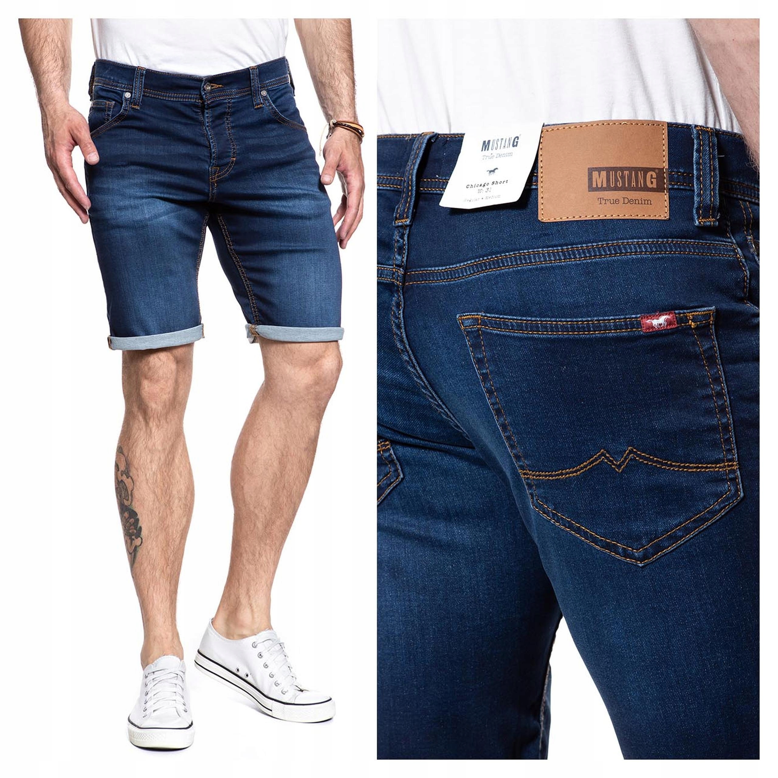 Pánské džínové šortky Mustang Chicago Short W36
