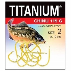 D Haczyk Titanium Chinu 115G #2 10szt Robinson