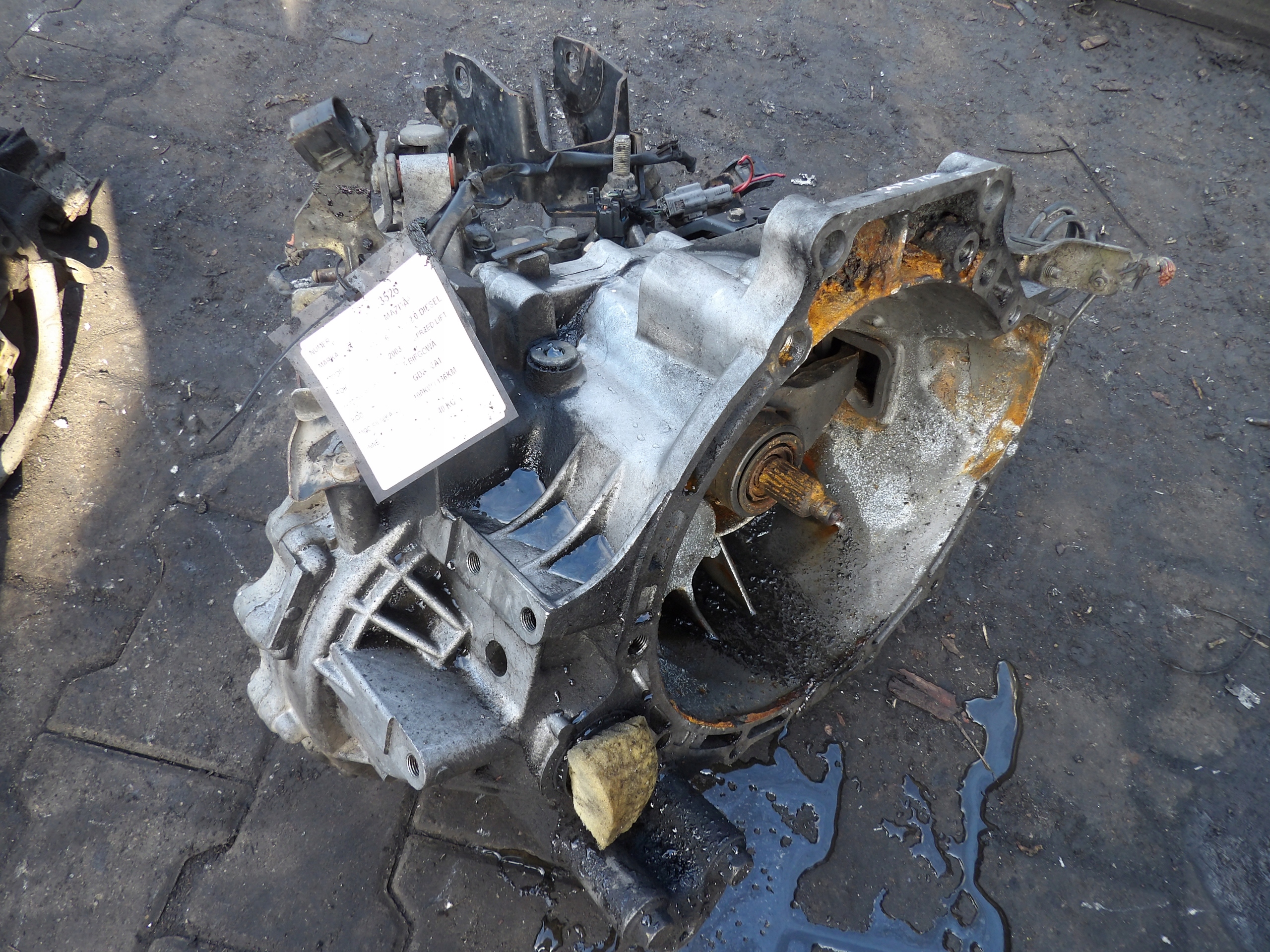 Mazda 6 2,0CITD 100KW 136KM CAMBIO GD2 3A1