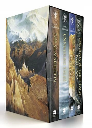 HISTORY OF MIDDLE EARTH BOXED SET 1 - J R R Tolkien (KSIĄŻKA)