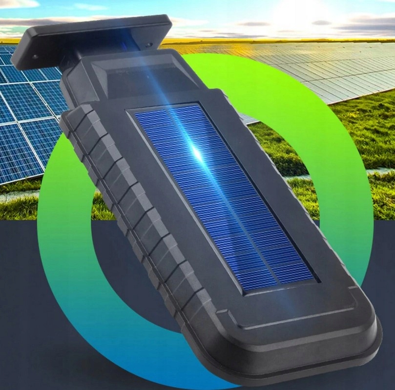 LAMPA latarnia SOLARNA LED CZUJNIK RUCHU ZMIERZCHU Marka inna