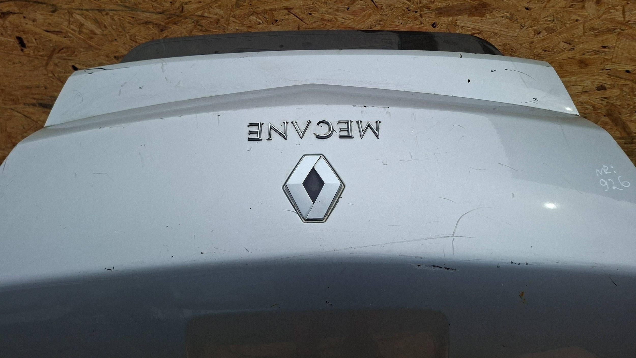 trunk door boot RENAULT MEGANE II CABRIO