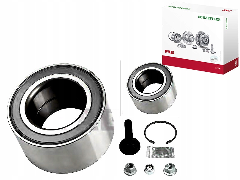 FAG713 6108 80 Ložisko Kola Vw Přední TT/GOLF4/LE Asistent řidiče #33