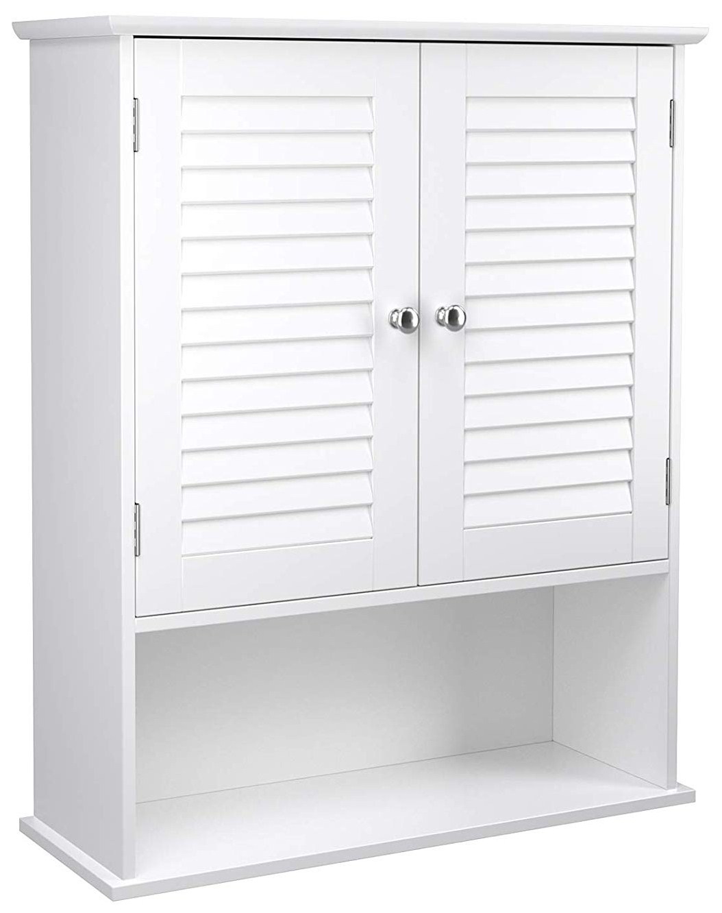 SZAFKA ŁAZIENKOWA WISZĄCA, REGAŁ, PÓŁKA BIAŁA