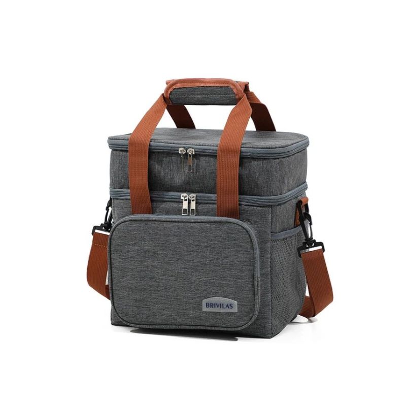 KOSZ PIKNIKOWY TORBA TERMICZNA PLAŻOWA NA ZAKUPY PIKNIK DUŻA POJEMNA