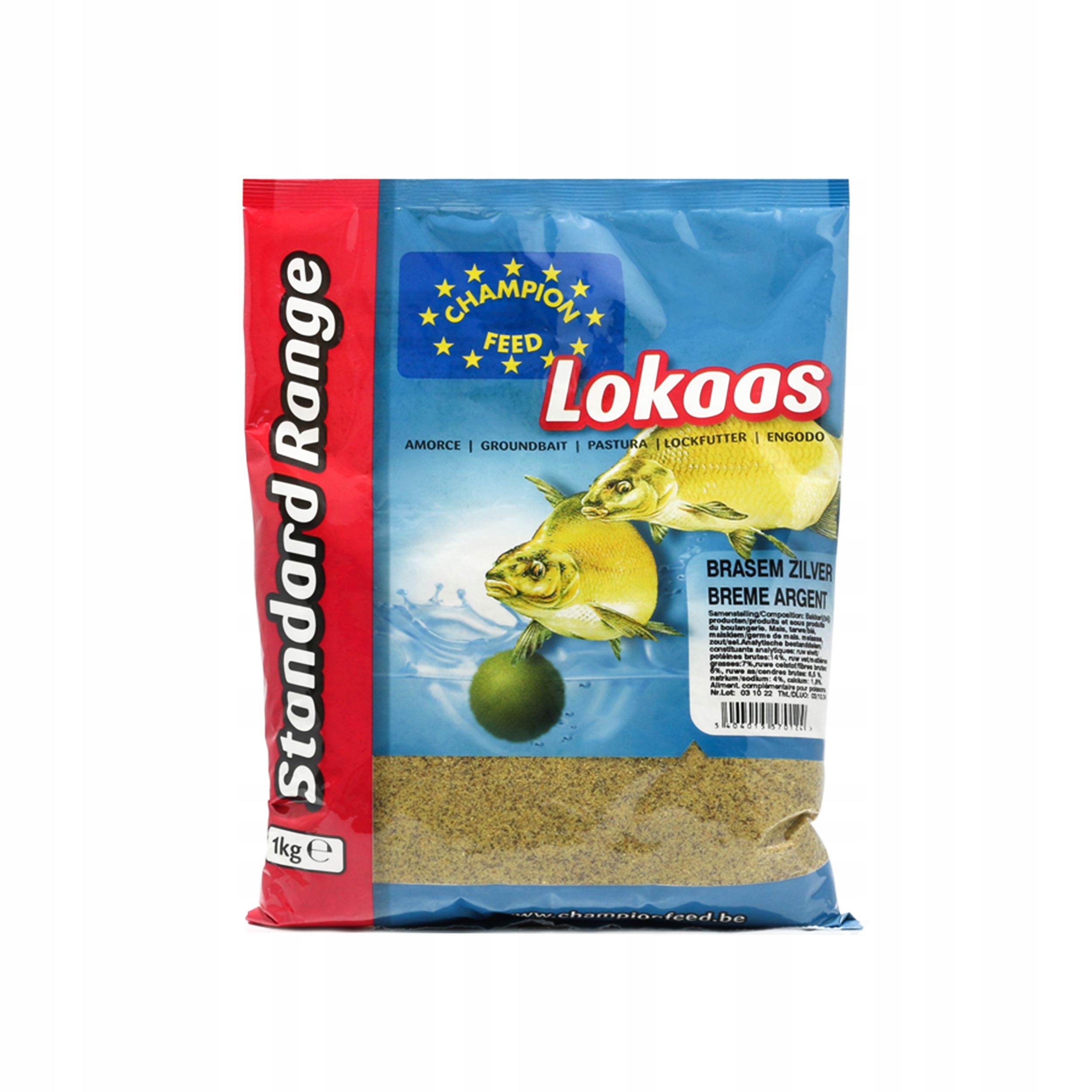Zanęta Champion Feed Brasem Zilver słodki zapach 1kg krąpie leszcze rzeki