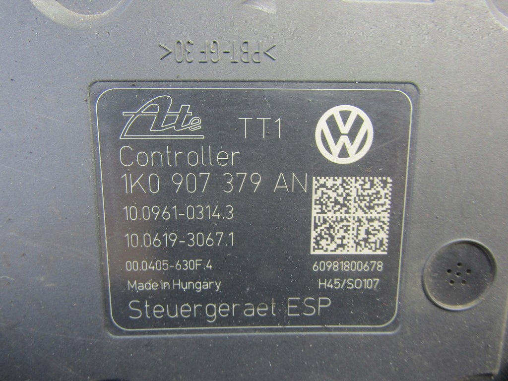 vw GOLF VI Toledo III блок abs
