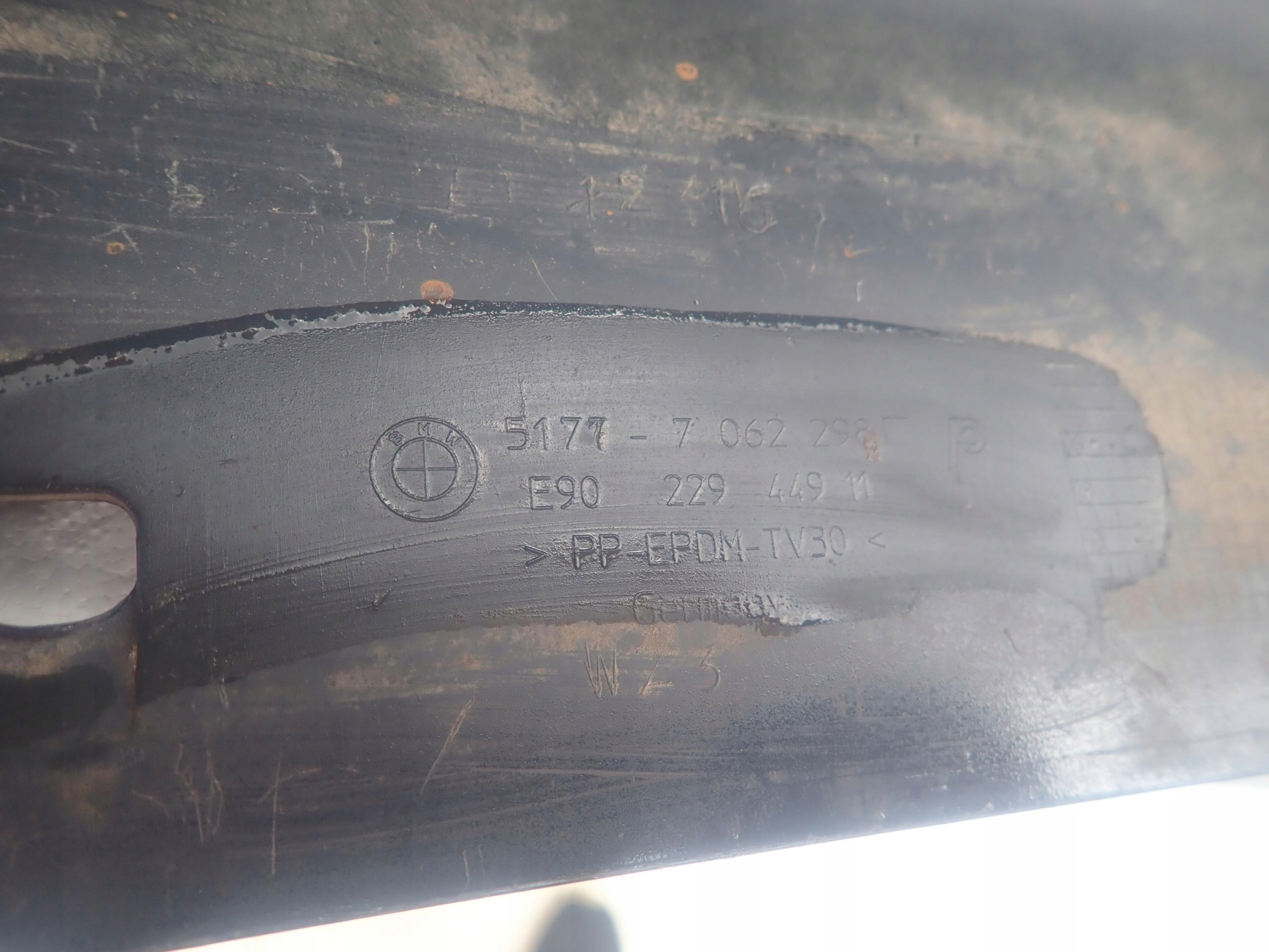 BMW 3 E90 E91 04-08 threshold right moulding threshold