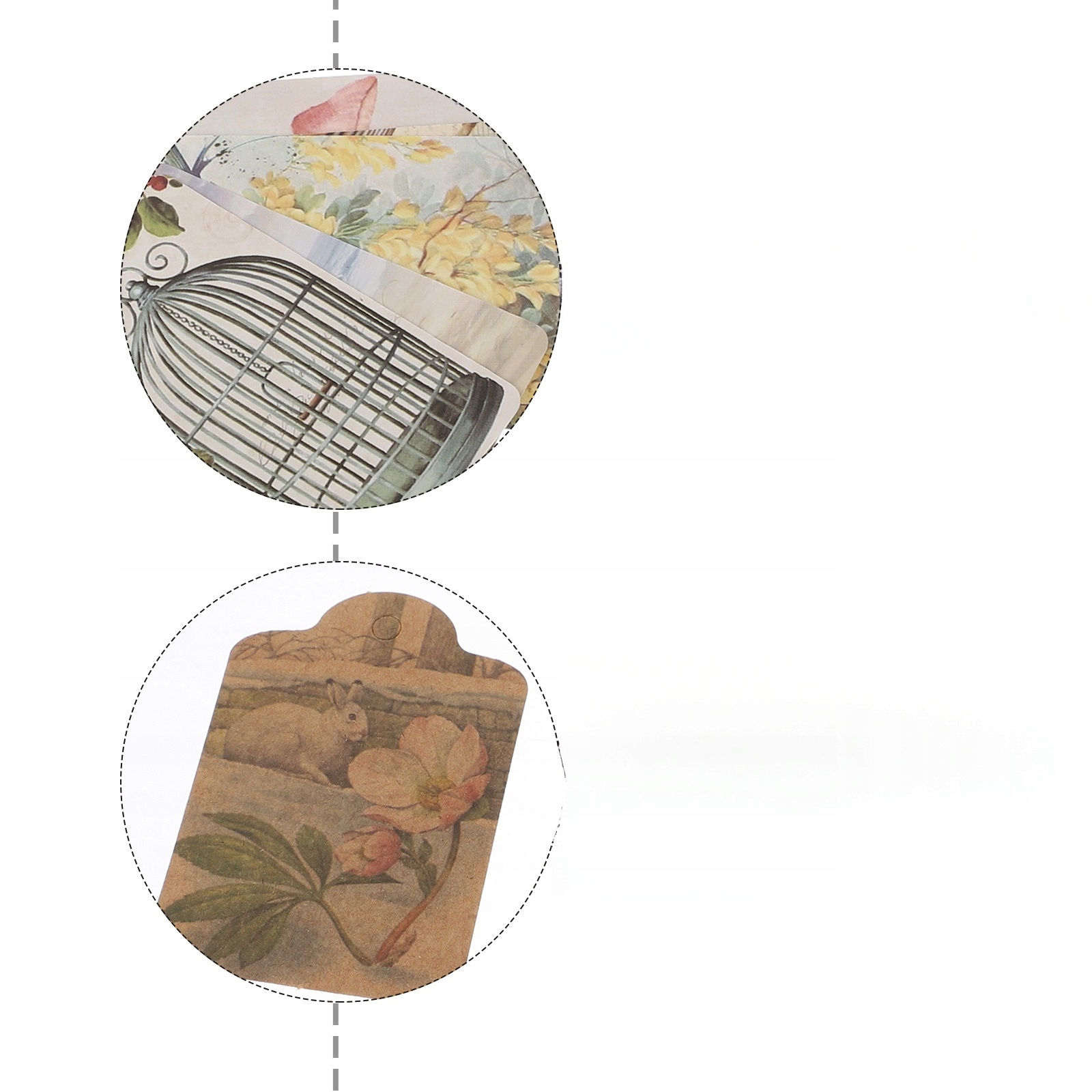 PODKŁADKA PAPIEROWA DO NOTATKI CEBULA ZAWIESZKA Szerokość produktu 8 cm