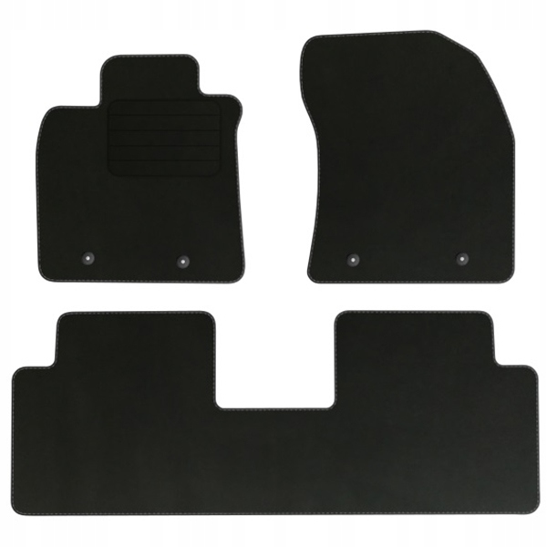 

Toyota Avensis III 09-18 Dywaniki welur czarne Eko