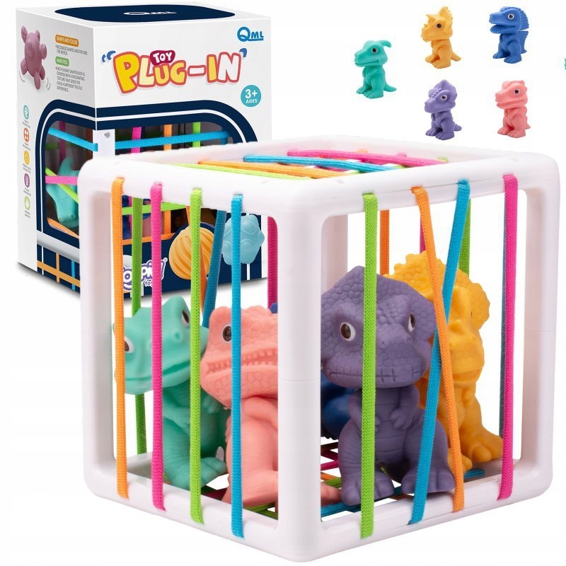 

Woopie Klocki Kostka Sensoryczna Sorter Dźwię
