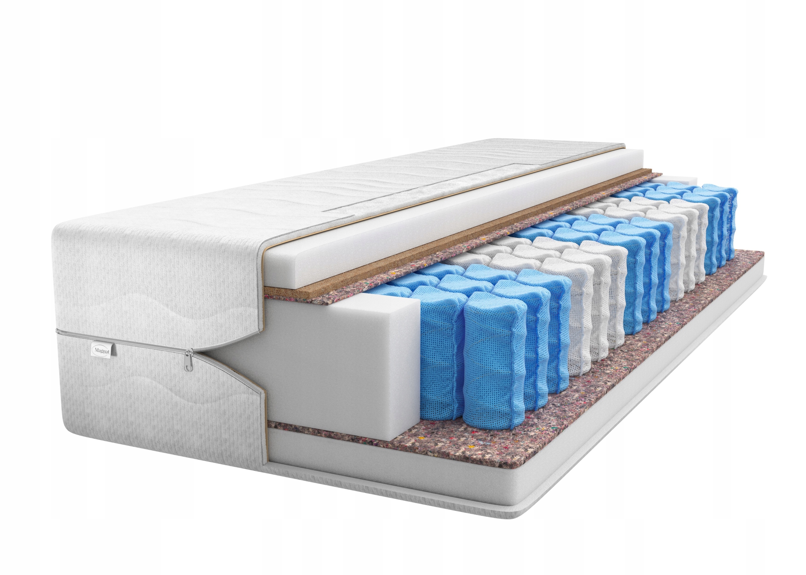 

Materac kieszeniowy Atena 140x200 9 Stref Kokos