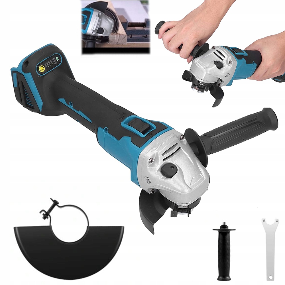 Szlierka Kątowa Bezszczotkowa Do Mkta 18V 1000W 125MM 4 Prędkości