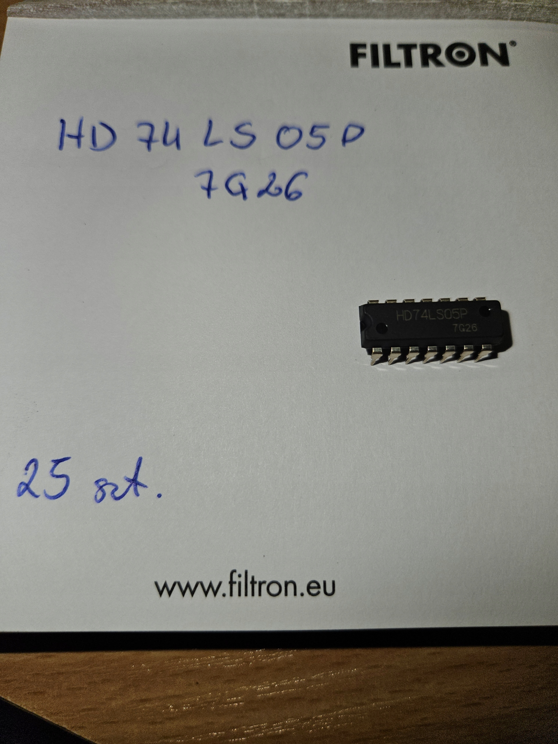 Układ scalony Hitachi HD74LS05P 7G26