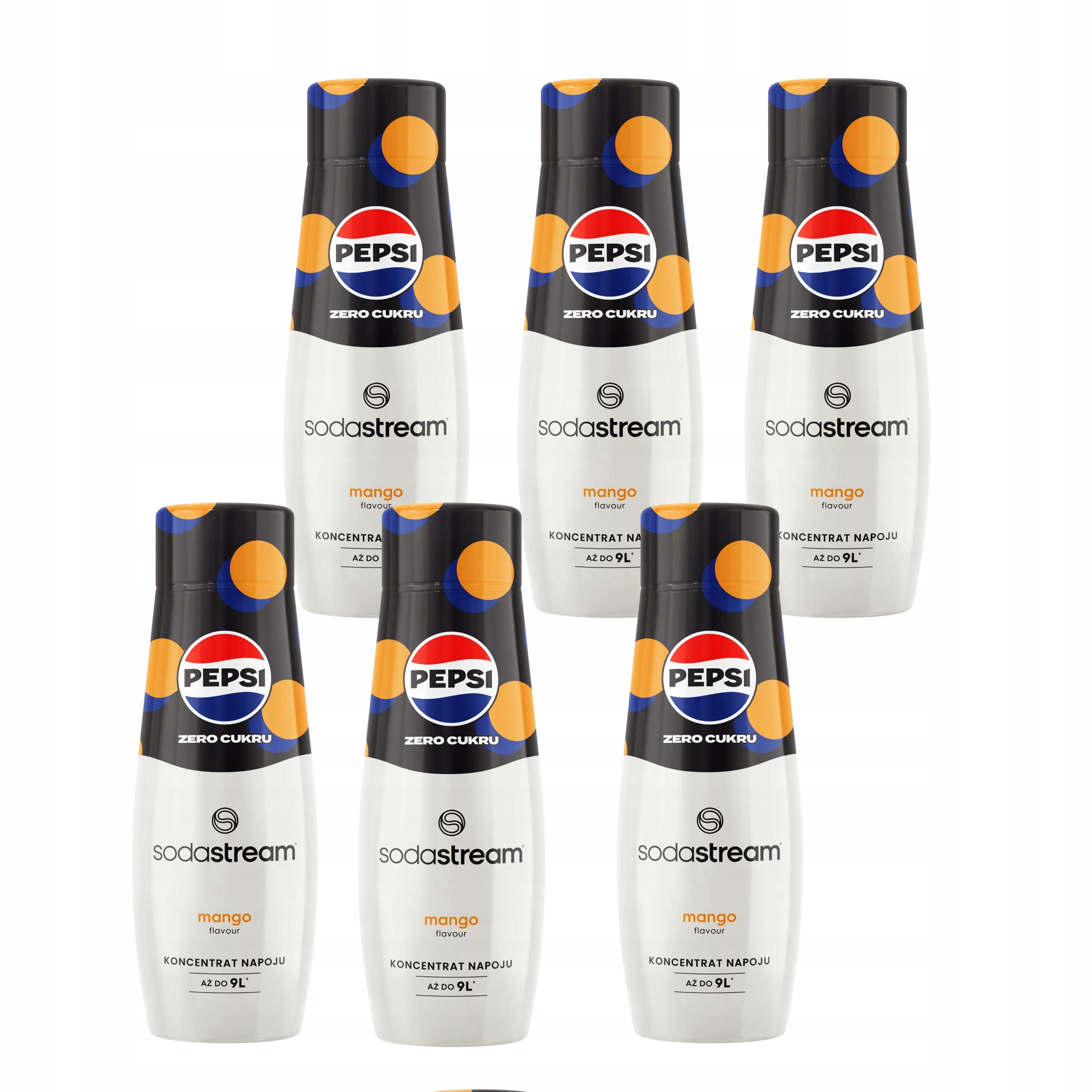 Levně Koncentrát SodaStream Pepsi Max Mango 440 ml Sirup nápoj bez cukru do vody