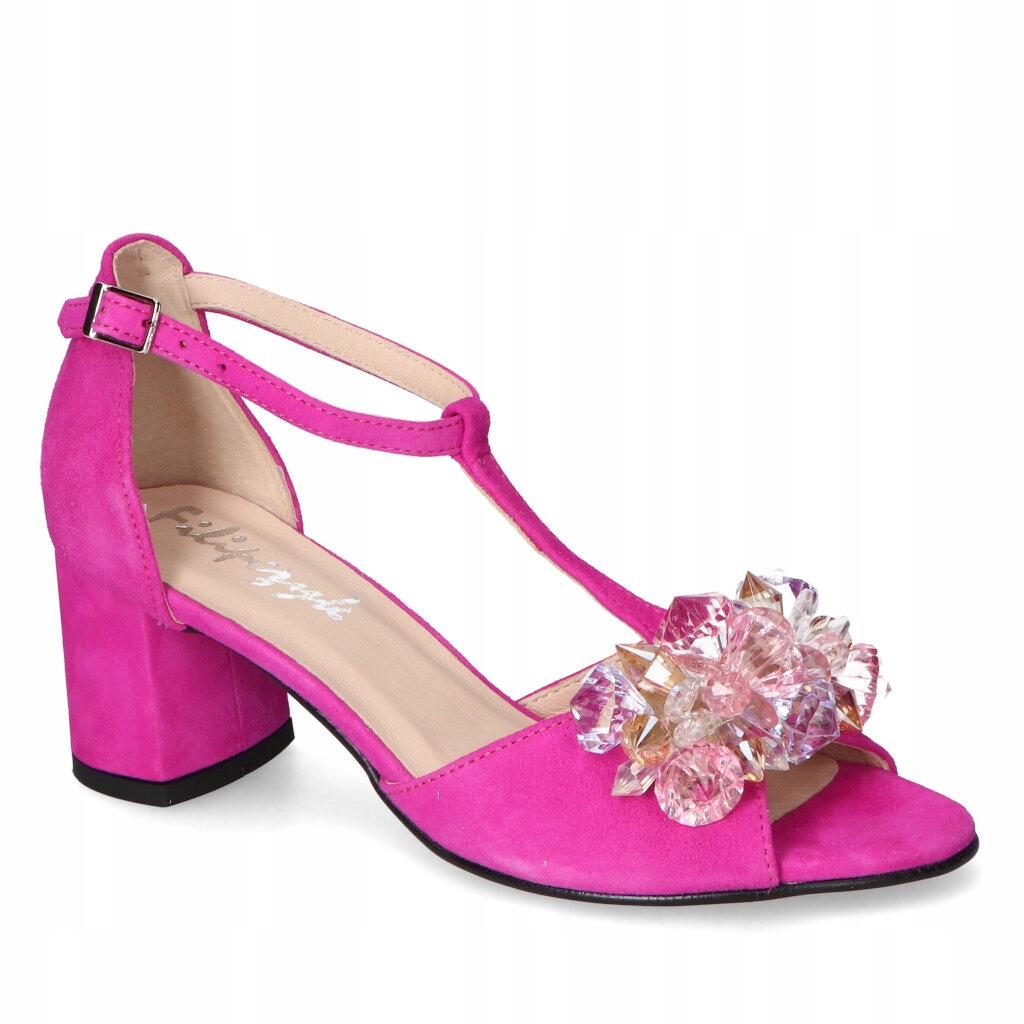 Sandály Filipczyk F-70/K Fuchsia semiš 37