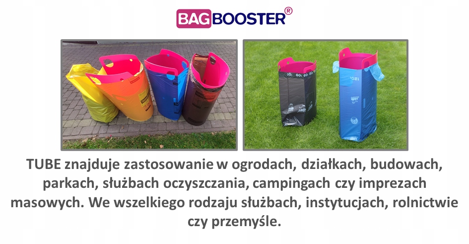 DWU-PAK 2xBagBooster XL - usztywniacz worka 120l - 160l Kod producenta BagBooster XL