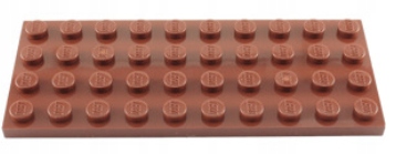 

Lego 3030 Płytka 4x10 brązowa Nowa (6g)