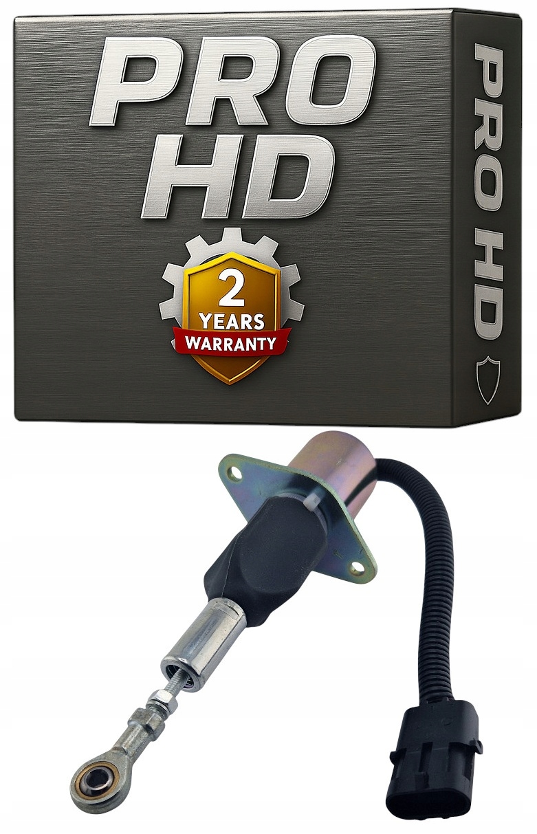 Hasicí cívka Komatsu 24V S6D114 S6D102 elektroventil solenoidový hasicí přístroj