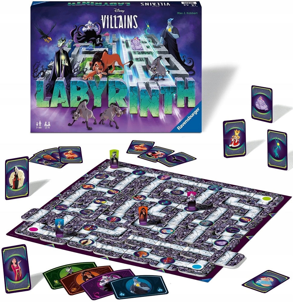 Planszowa Gra Labyrinth Złoczyńcy 3560