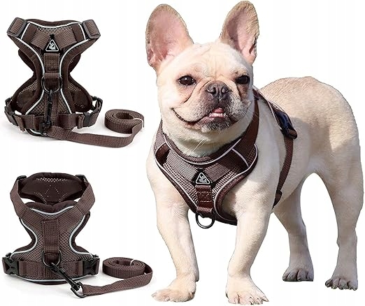 Levně Beztlakové postroje pro kočky Psa Nastavitelná Velikost M