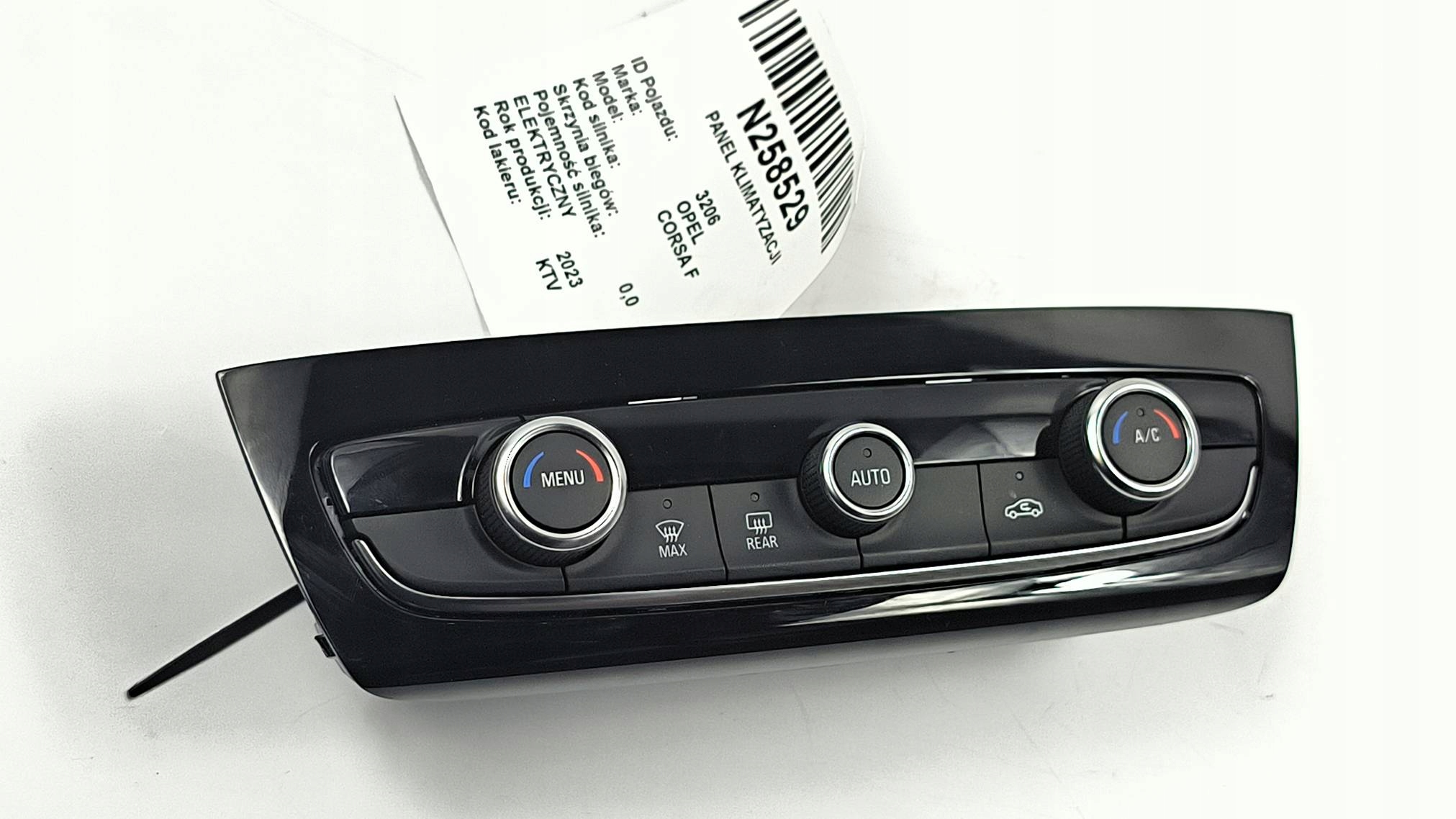 PANEL klimatizaci 39231052 OPEL CORSA F