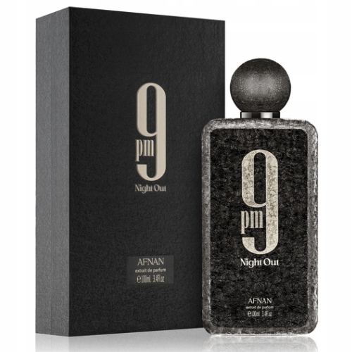 Afnan 9PM Night Out Extrait 100 ML Unisex Parfémový Extrakt Arabské Parfémy