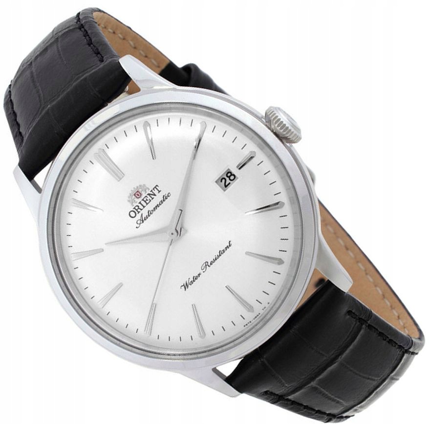 Klasické Pánské Automatické Hodinky Orient Bambino RA-AC0031S30B Sada Pl