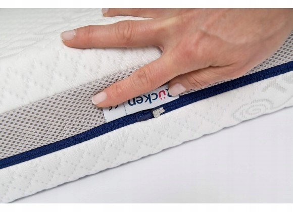 RUCKEN MATERAC PIANKOWO-LATEKSOWY STABIL 140x70 DO ŁÓŻECZKA Grubość materaca 11 cm