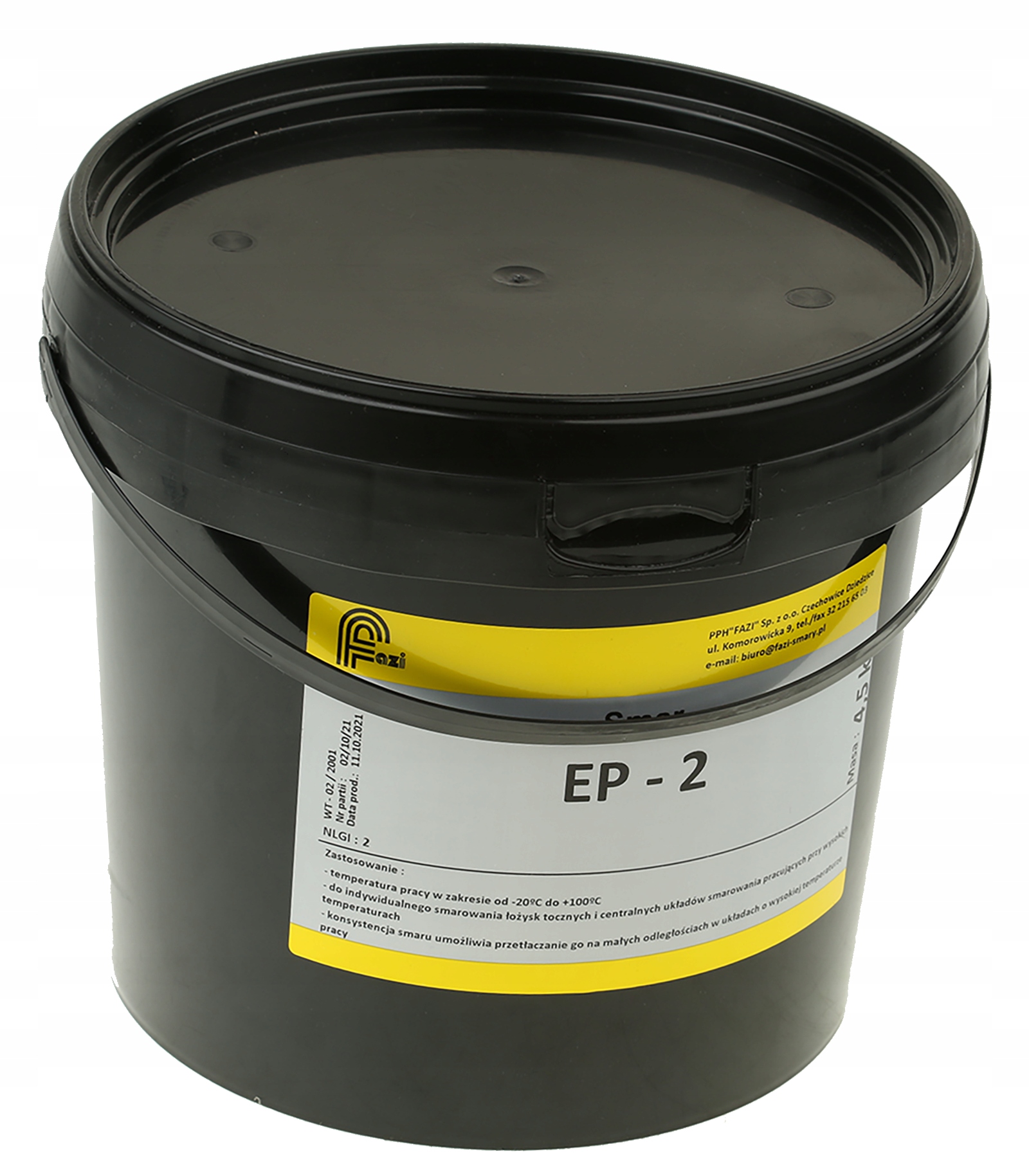 

Smar Wielofunkcyjny Litowy EP2 4,5KG Uniwersalny