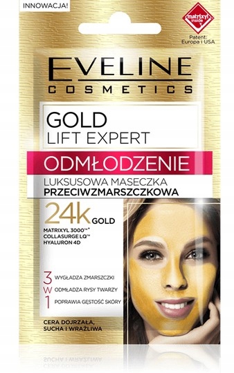 

Eveline Maseczka Przeciwzmarszczkowa 3x1 7ml