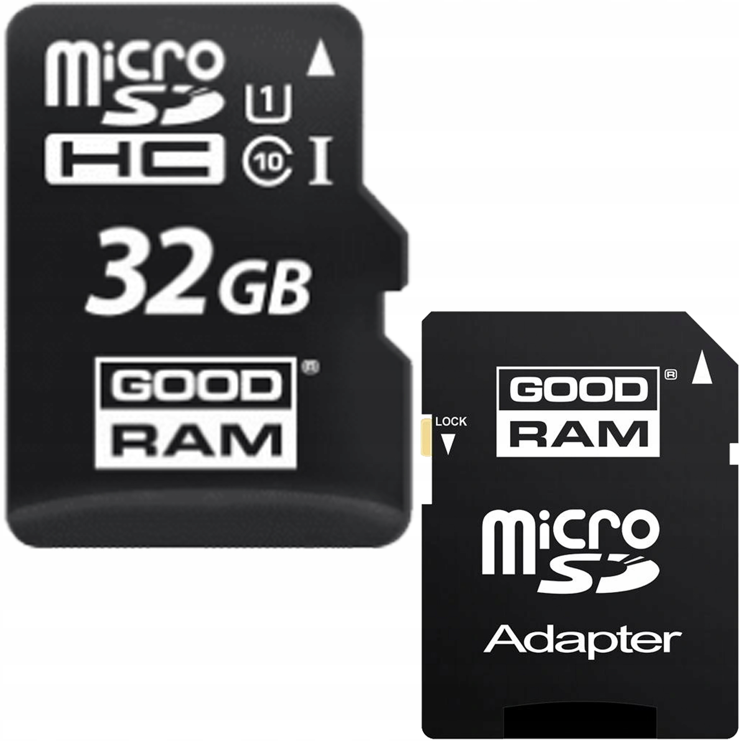 

Karta Pamięci 32GB microSD Goodram adapter