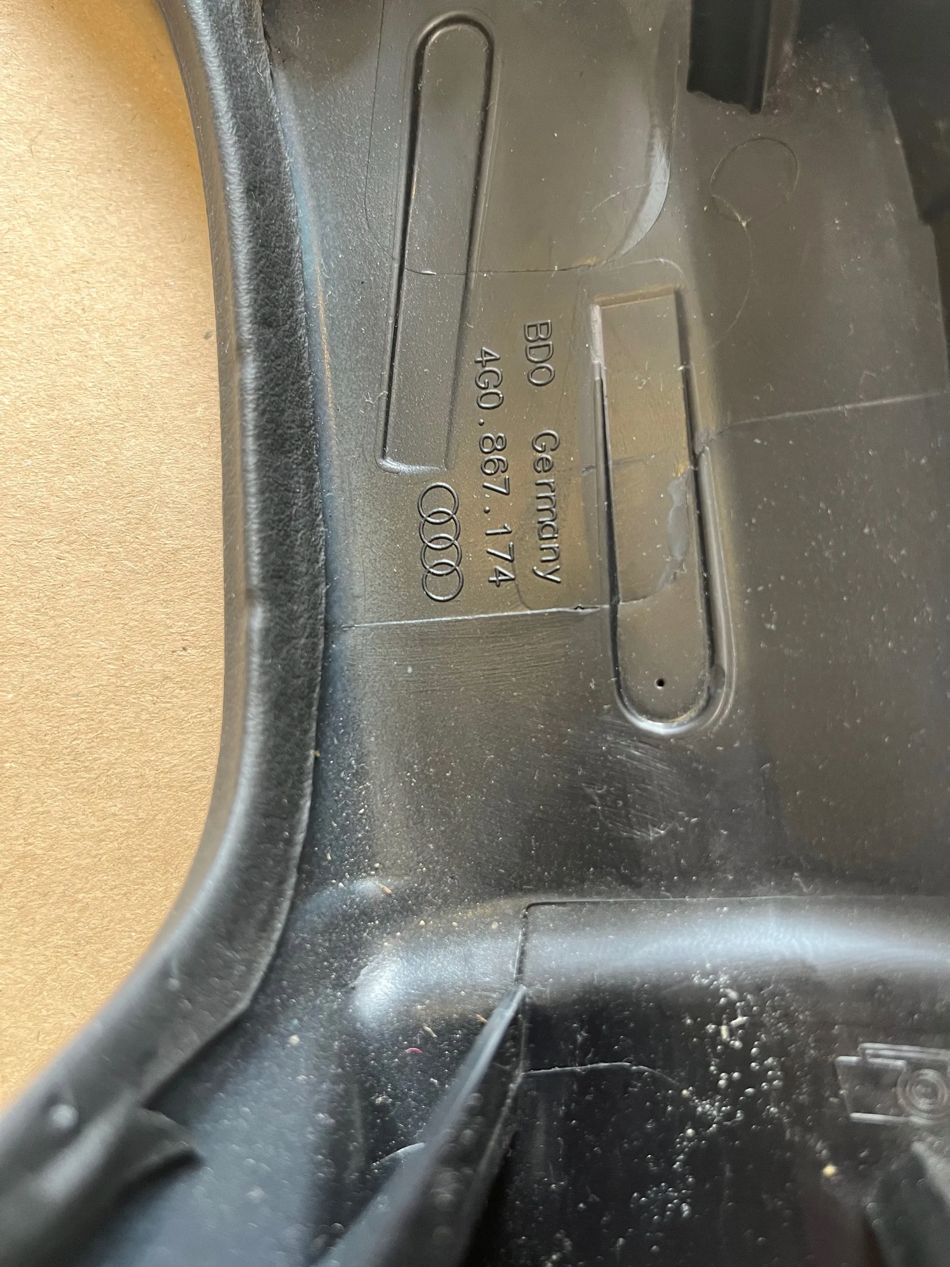 bracket handle armrest boczka Audi a6 c7 4G OE EU
