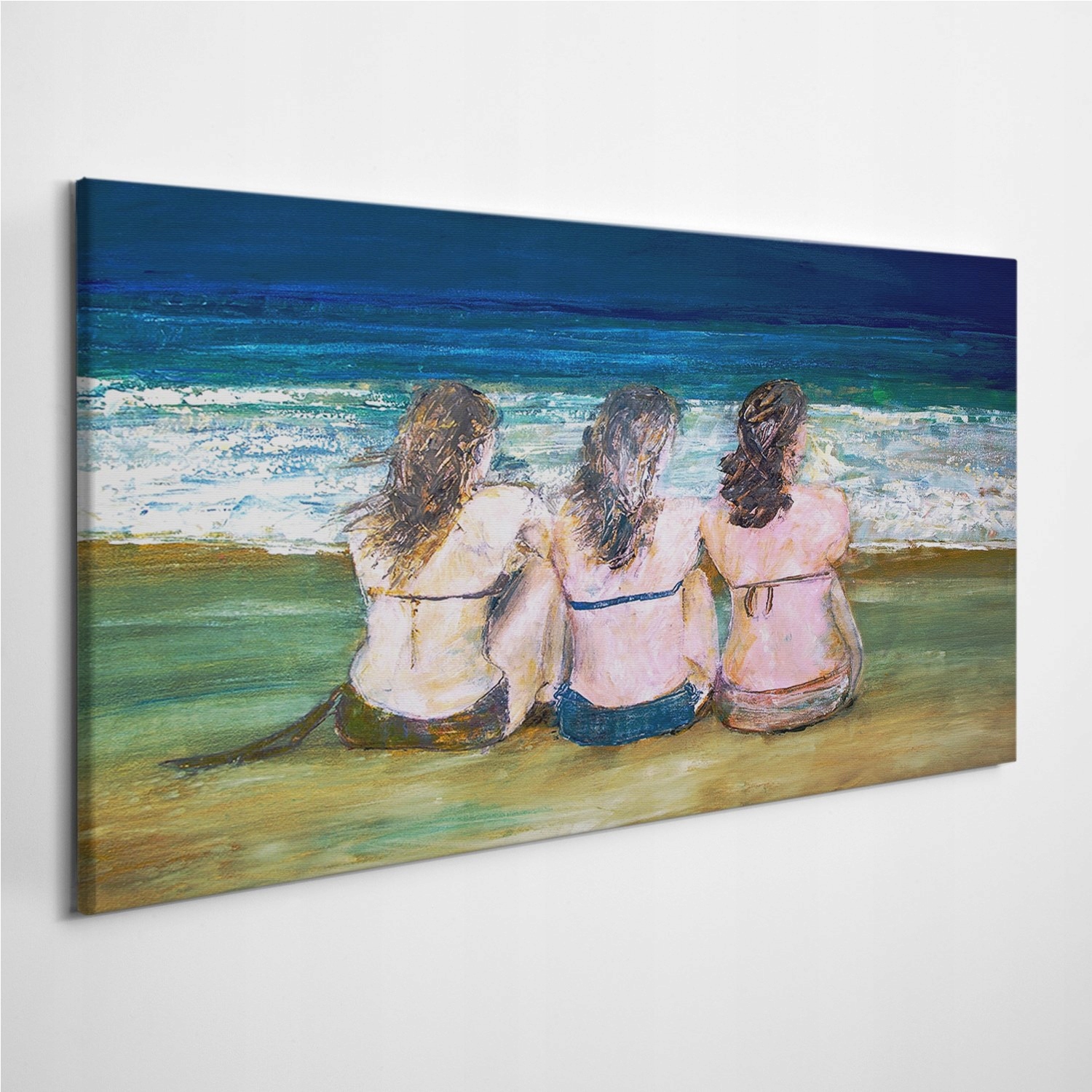 

Zdjęcie na płótnie Kobieta Bikini Portret 120x60
