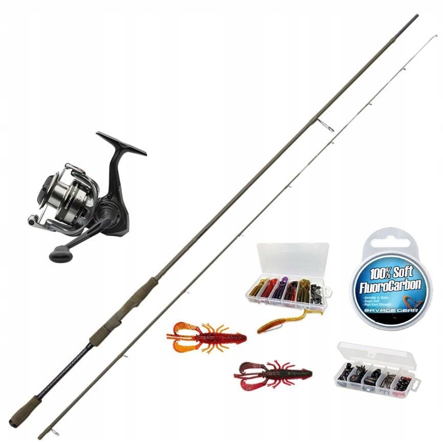 Zestaw Savage Gear Perch Academy Kit 2 2,13m 7-21g