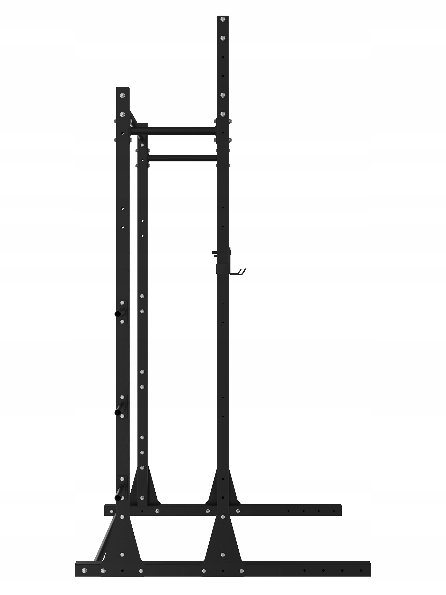 Drążek stacjonarny H4 stojaki pod sztangę Rack 2w1 Marka DAV-SKI