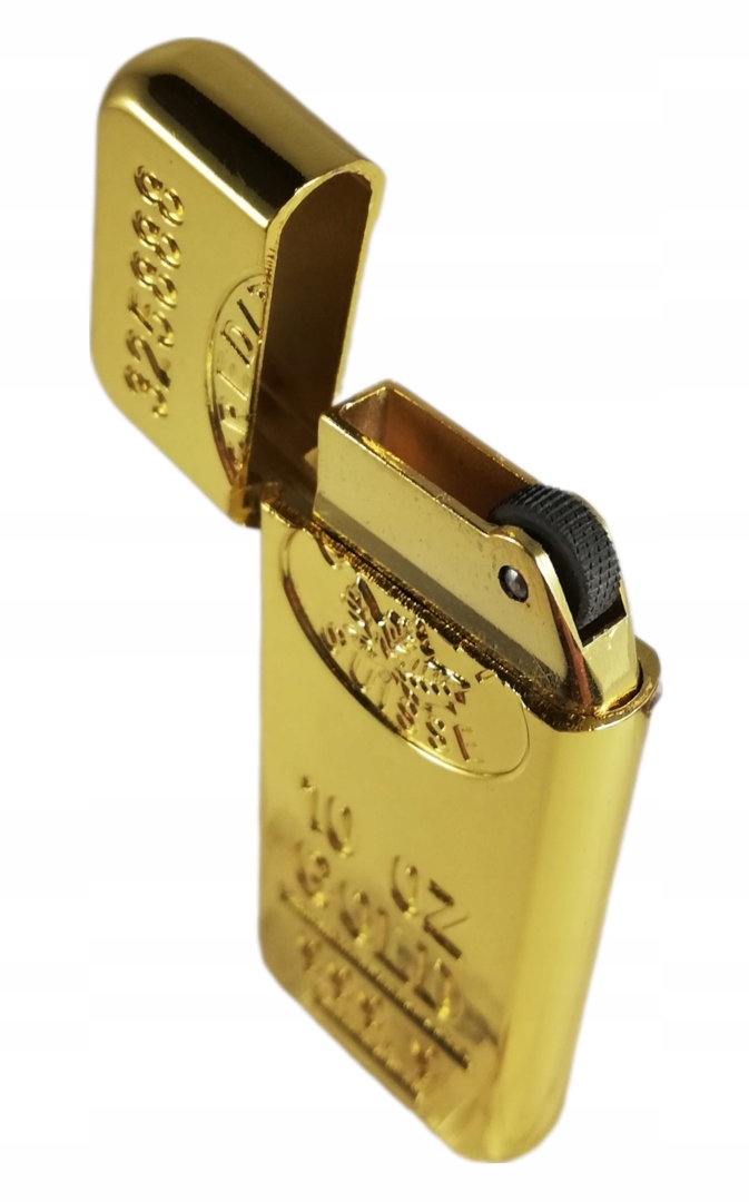 Zapalniczka krzesiwowa prezent sztabka złota Kod producenta 7882