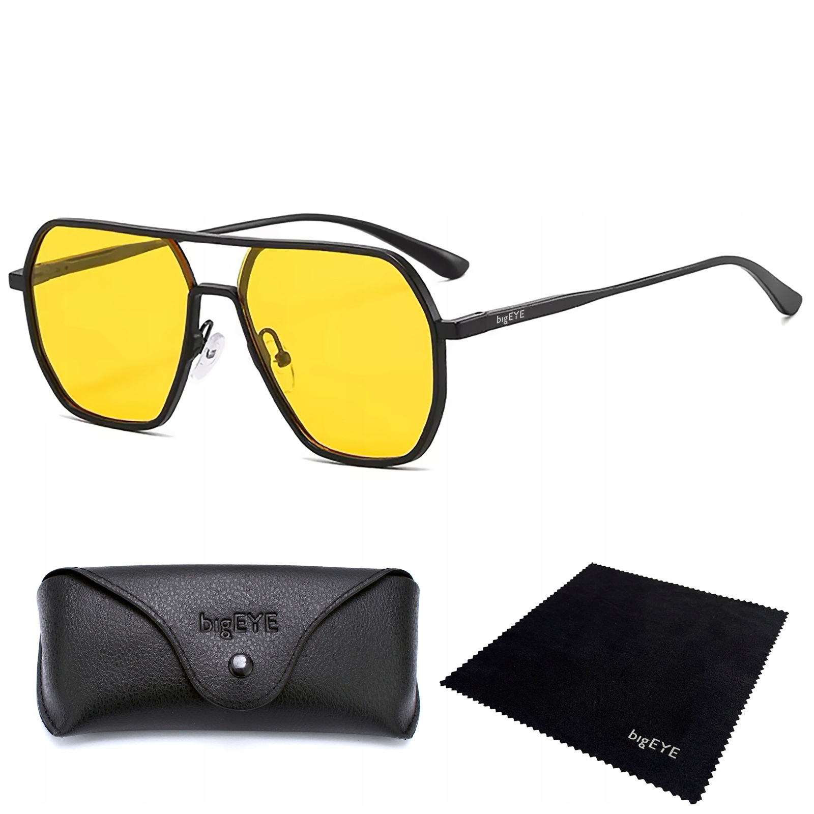 bigEYE Porto Polarizační Sluneční Brýle Módní Žluté Čočky