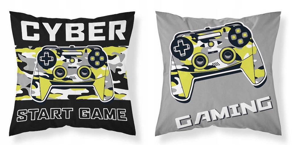 

Poszewka dziecięca 40x40 gaming