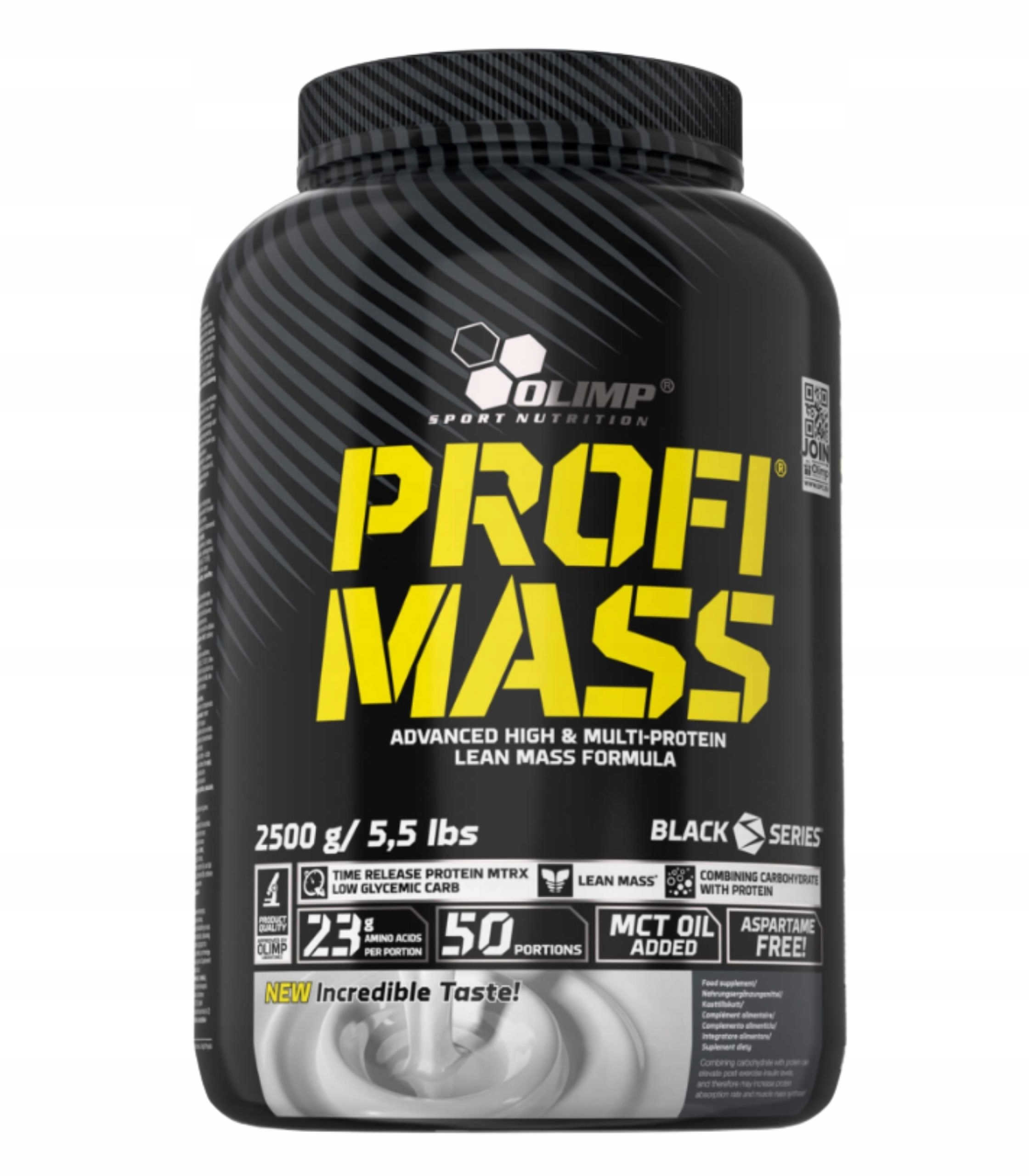 Olimp Profi Mass 2500 g příchuť vanilka