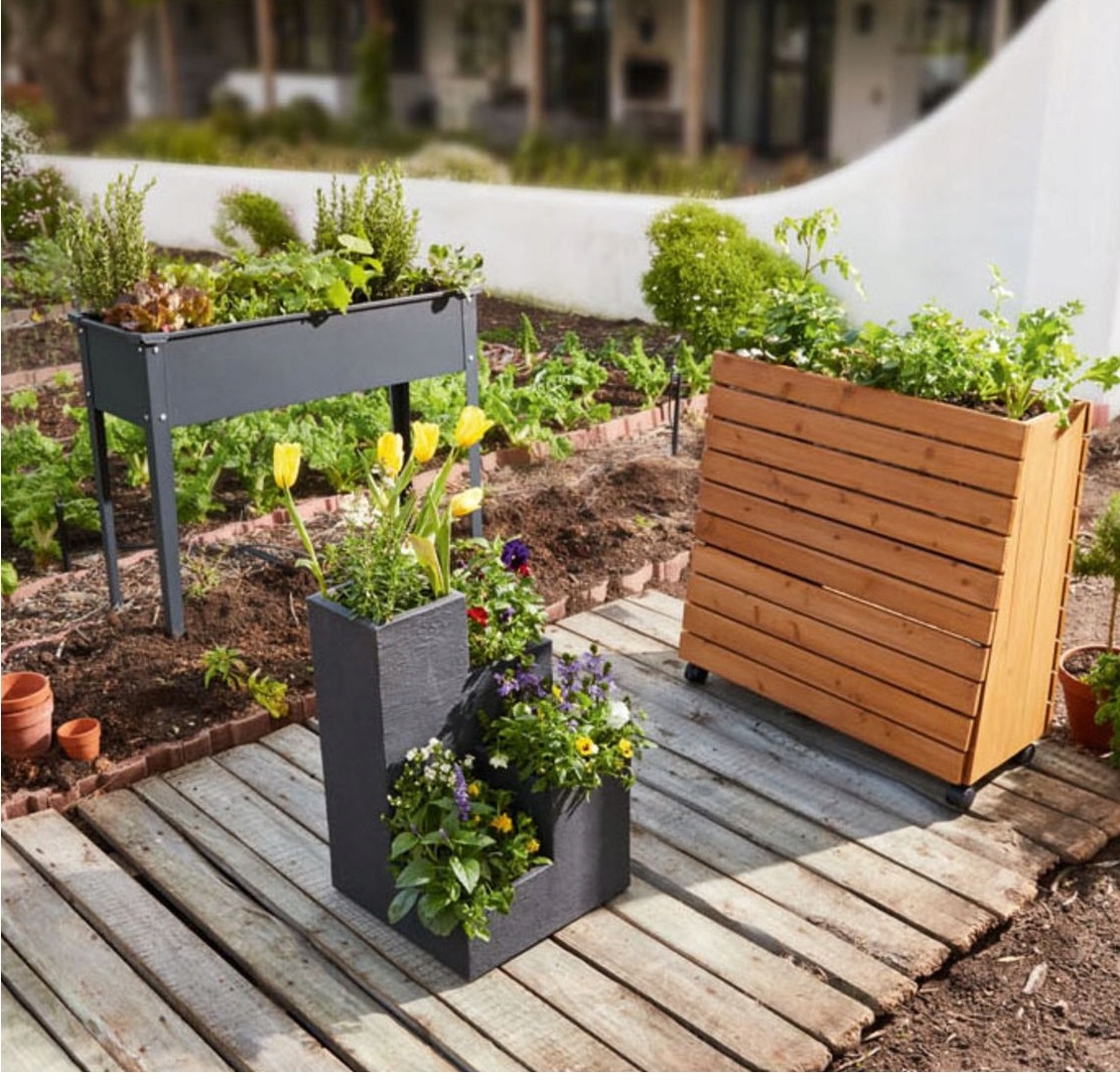 4w1 OSŁONA DONICA DONICZKA KASKADOWA MROZOODPORNA Kolor grafit