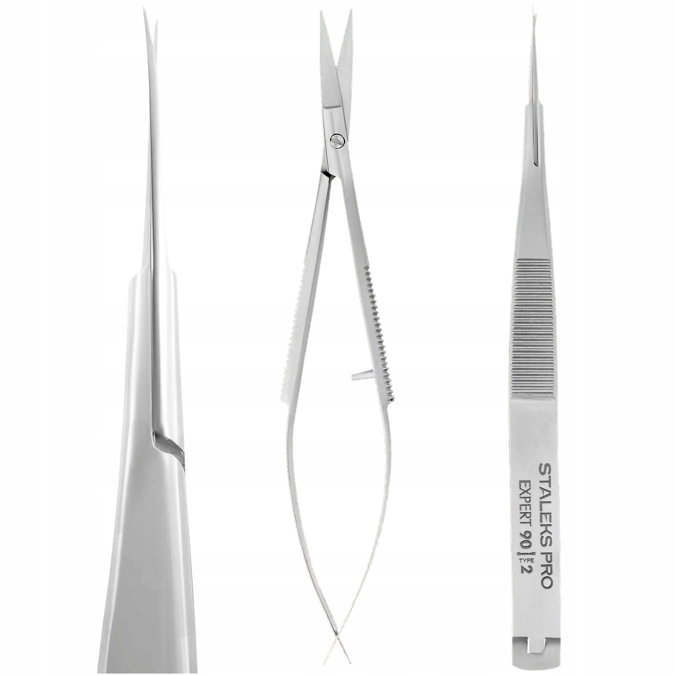 Staleks Expert Mikronůžky na modelování obočí 15 mm SE-90/2