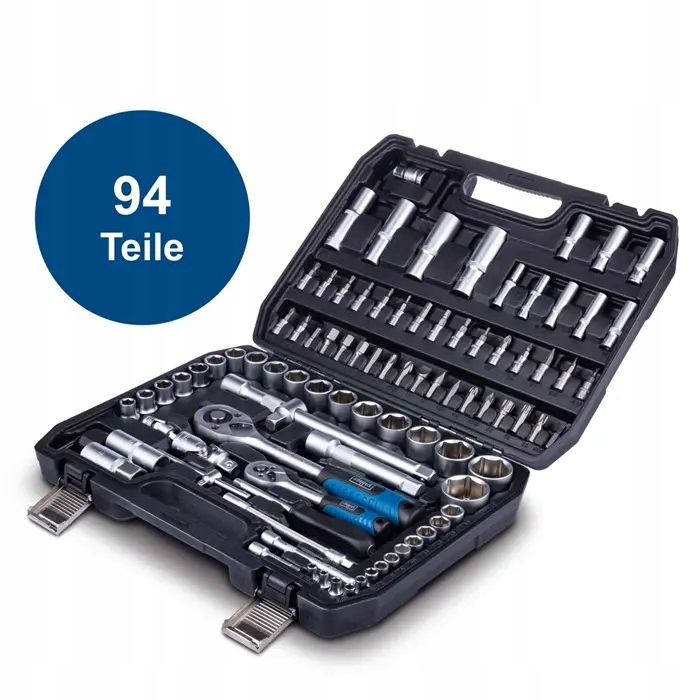 Walizka narzędziowa Scheppach TB100 94 sztuki zestaw nasadek Kod producenta 59093229942
