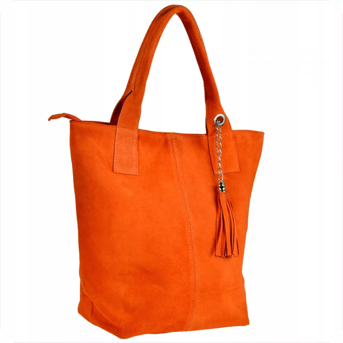 

Borse in Pelle Torebka shopper Skóra zamszowa natu