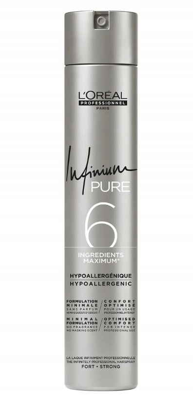 L'Oreal Professionnel Infinium Pure utrwalający lakier do włosów Strong, 50