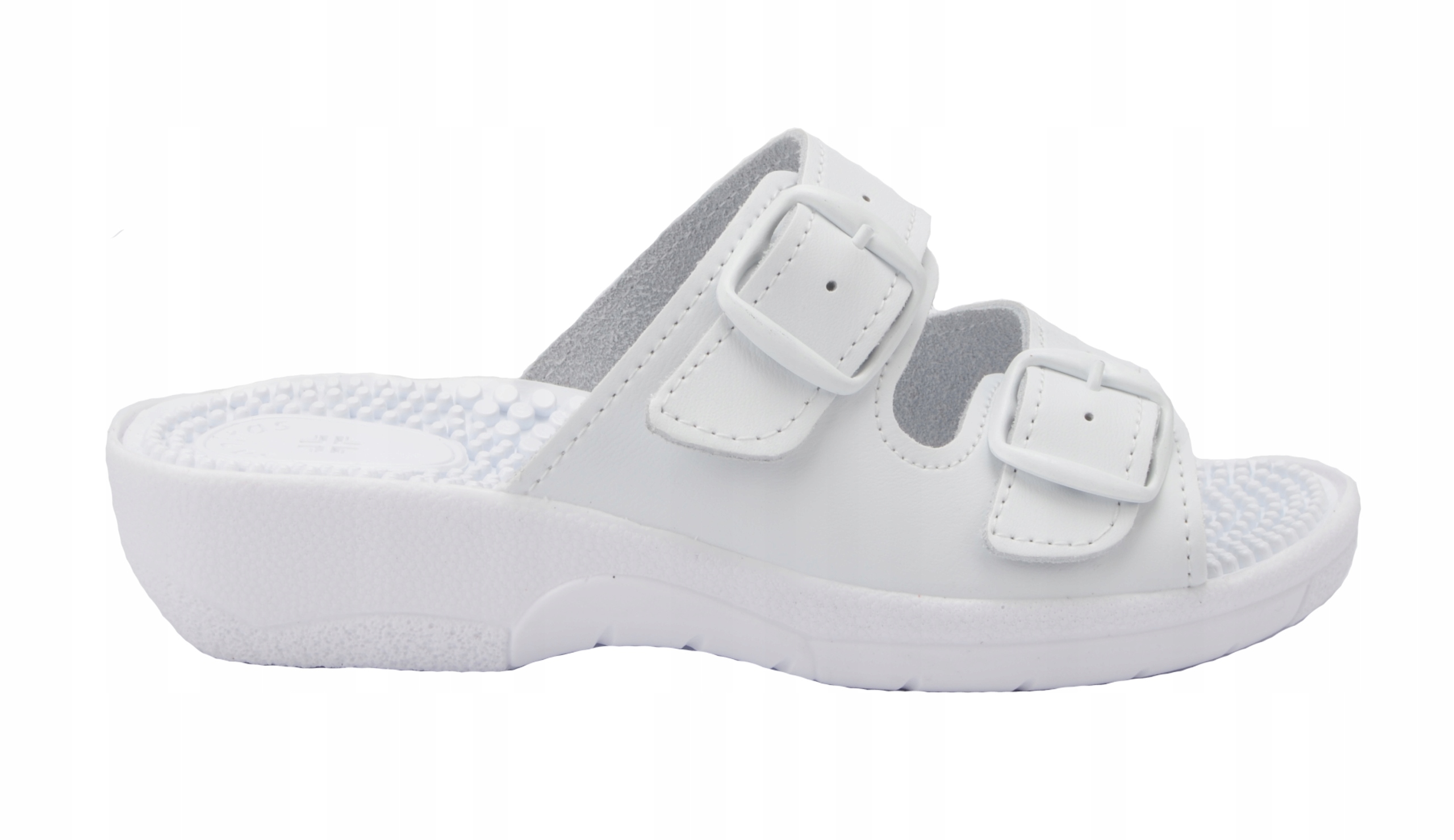 KLAPKI DAMSKIE ZDROWOTNE FAKIRKI MEDYCZNE SKÓRA 40 Marka inna