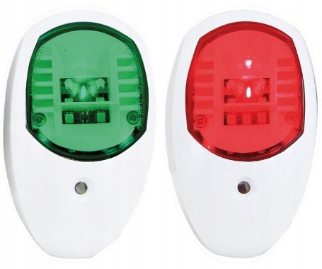 LAMPY NAWIGACYJNE LED 12V DO ŁODZI ZESTAW BIAŁE EAN (GTIN) 3834880658405