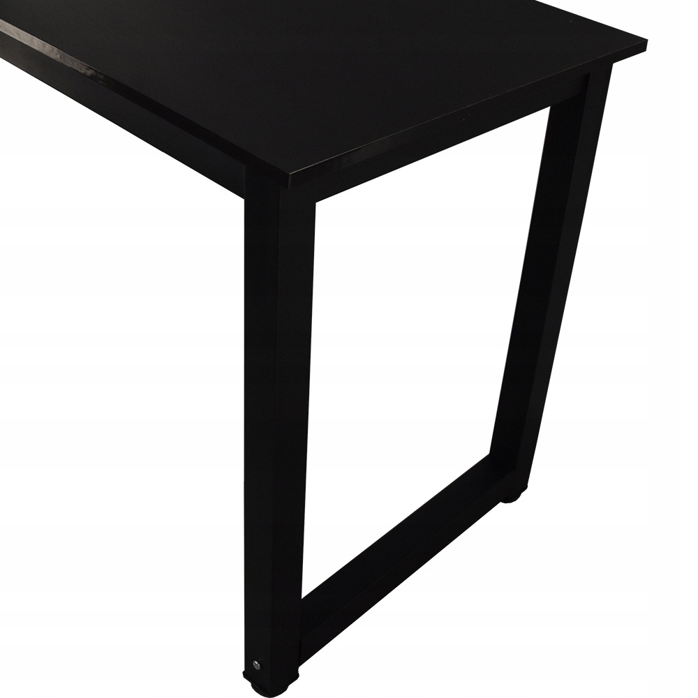 SOLIDNE BIURKO DO PRACOWNI BIURA BIAŁO-MIODOWE Wysokość mebla 75.5 cm