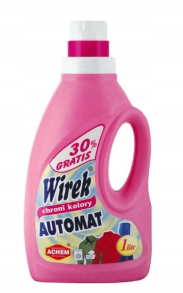 

Wirek, Płyn do prania kolorowych tkanin, 1l