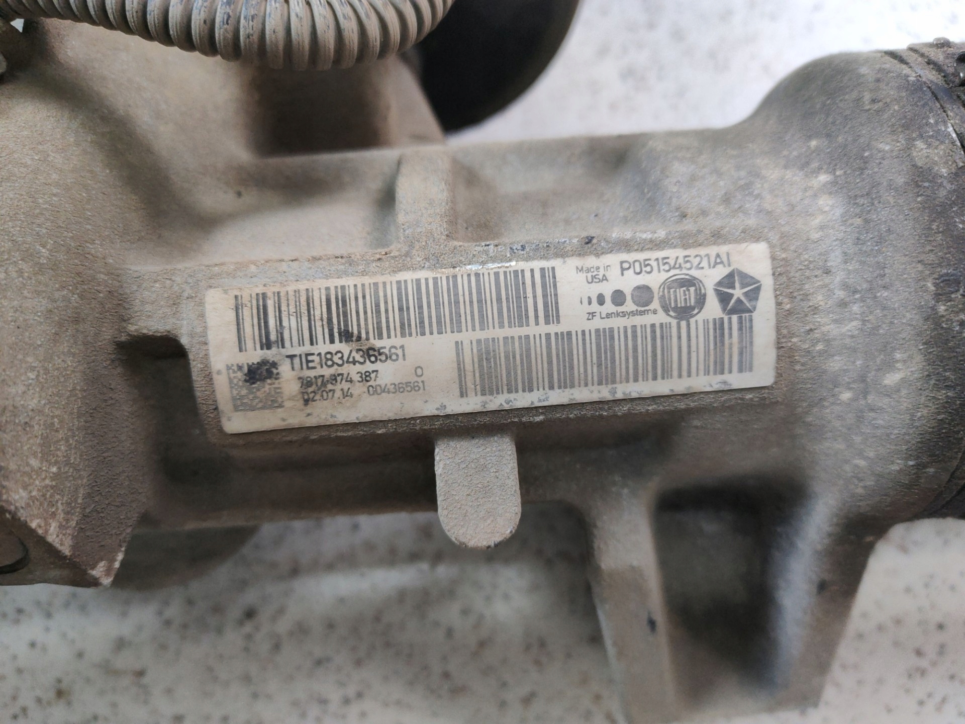 Boîter direction Jeep Cherokee 5 2014 7805501685